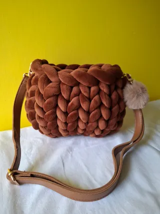 Borsa Chunky bag marrone