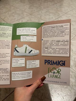 Primigi Sneakers Bianche e Blu - Taglia 40 nuove