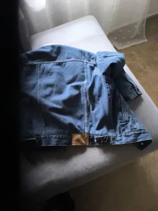 Chaqueta Vaquera Hombre Borrego Talla XS