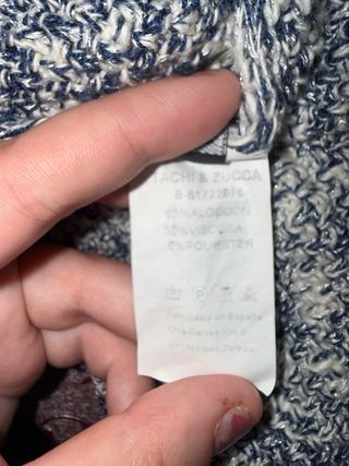 Chaqueta Cárdigan con flecos talla M mujer abrigo