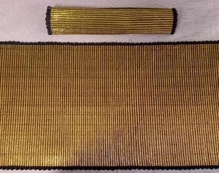 2 Caminos de Mesa Dorados