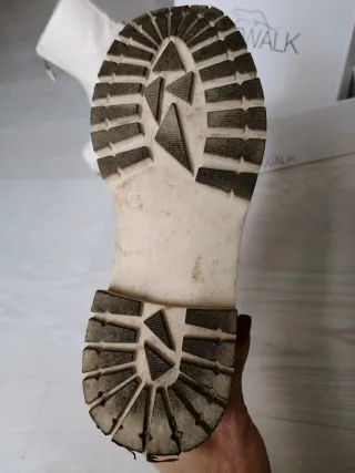 Stivaletti bianchi donna