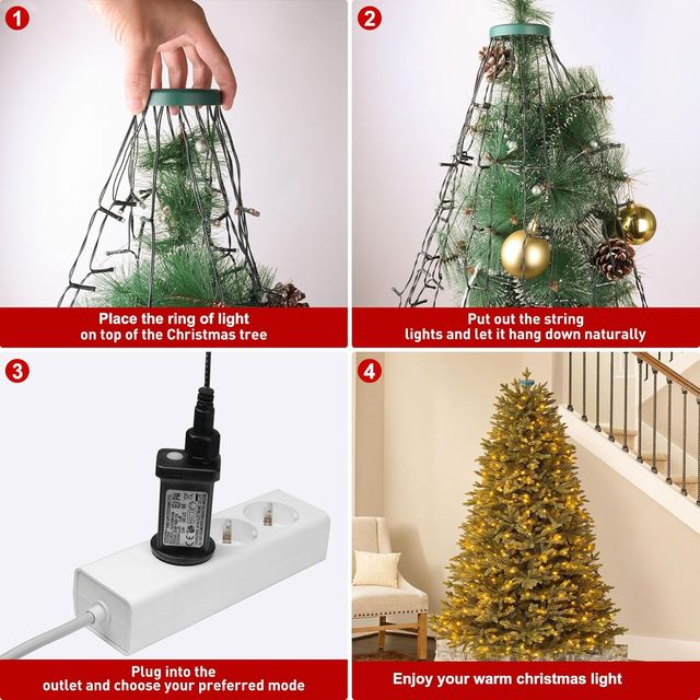 NUEVO - Catena Luci Albero di Natale 2M