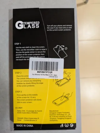 3 Protezioni Schermo iPhone in Vetro Temperato