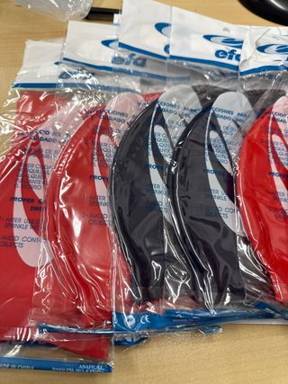 Gorro de silicona para piscina