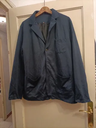 Americana azul hombre