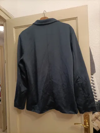 Americana azul hombre