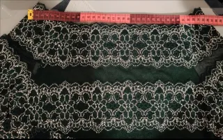 1 Blusa verde botella M/L encaje