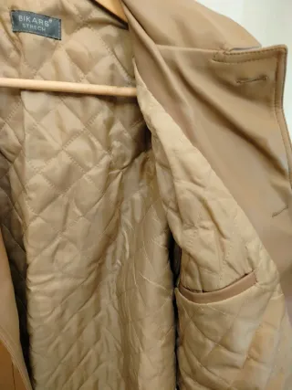 Chaqueta Talla L Beige