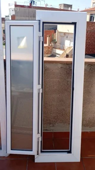 Ventana de aluminio.