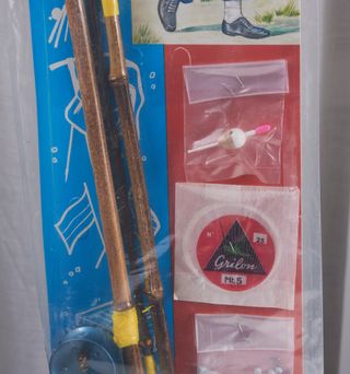 Rarissimo set pesca anni '60 Il Boy Scout