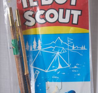 Rarissimo set pesca anni '60 Il Boy Scout