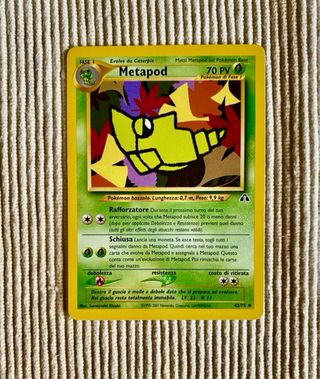 6 Carte Pokémon Neo Discovery (1 Rara)