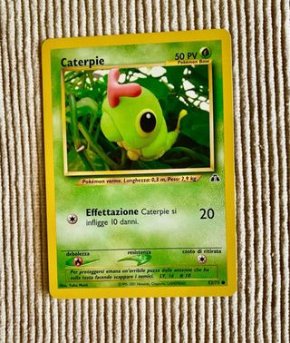 6 Carte Pokémon Neo Discovery (1 Rara)