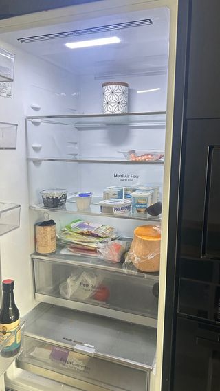 Nevera LG Negra