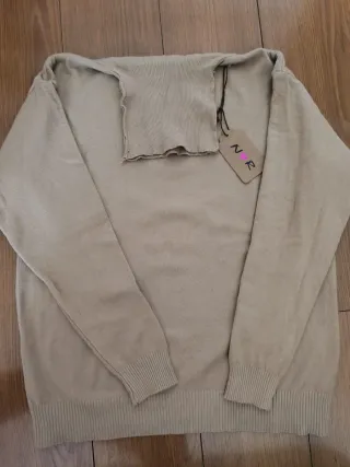 Conjunto mujer beige talla única