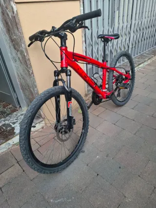 Bicicleta BTT  CONOR WRC 24 con freno de disco