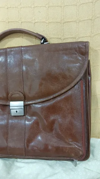 Cartera de piel 44x34x4