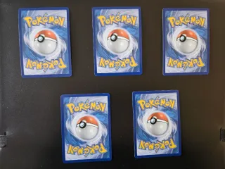 Lotto 5 Carte Pokémon EX Scintille Folgoranti