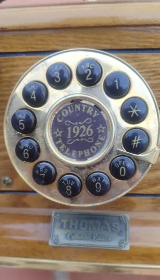 Teléfono Thomas Country 1926