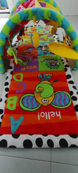 Manta de juegos interactiva para bebés