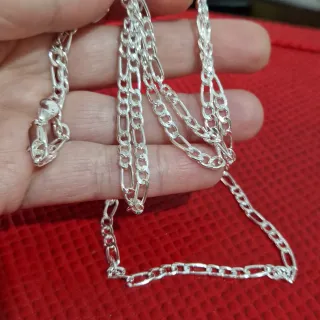 Cadena y pulsera de plata