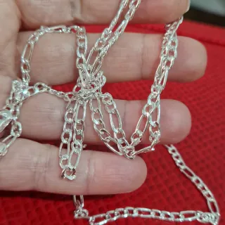 Cadena y pulsera de plata