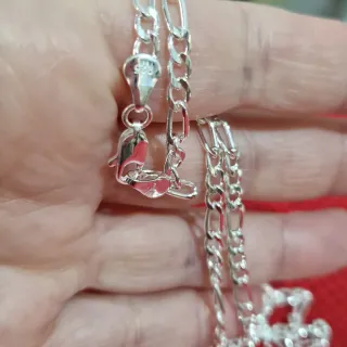 Cadena y pulsera de plata