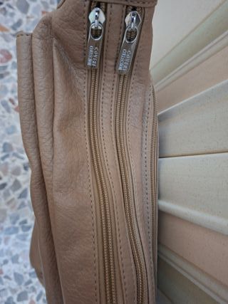 Borsa tracolla lunga Coveri Collection beige