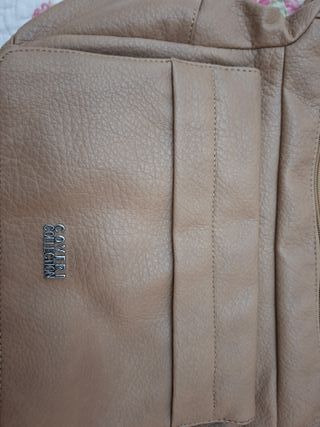 Borsa tracolla lunga Coveri Collection beige