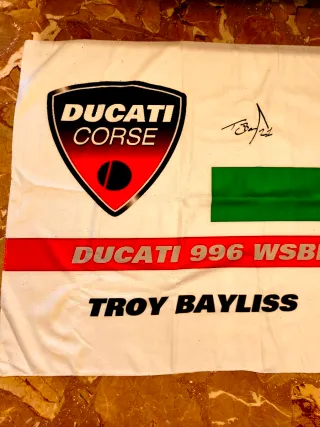 Telo mare Troy Bayliss Ducati 996 WSBK