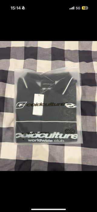 Camisa Coldculture manga larga Negra