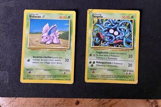 8 Carte Pokémon Base Set Vari