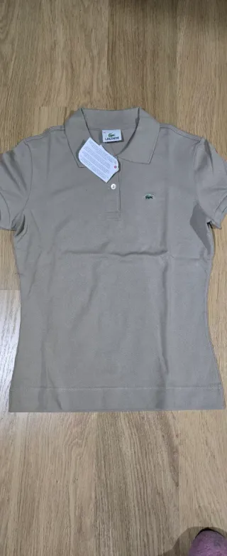 Polo Lacoste Mujer Manga Corta Talla M