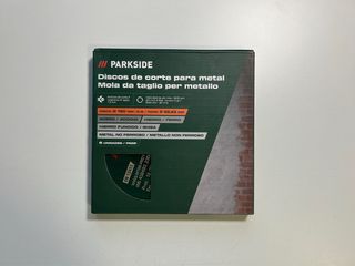 Discos Corte Metal Parkside 180mm (6 uds)