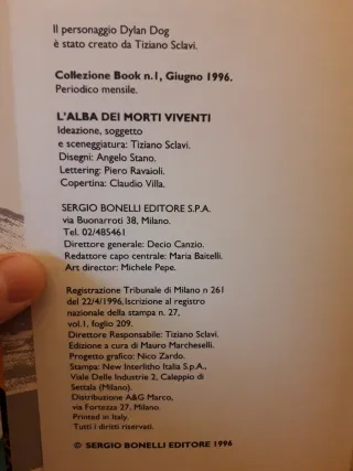 Dylan Dog Collezione Book 1