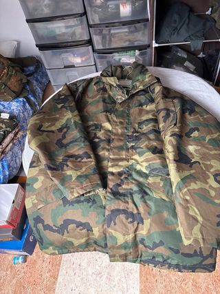 Chaquetón militar camuflaje