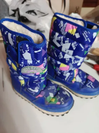 Botas de Nieve Niñ@ Azul Multicolor N.30