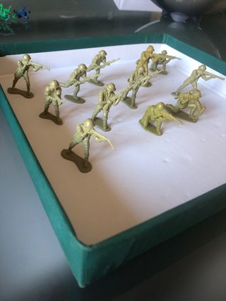 Vecchi soldatini dipinti