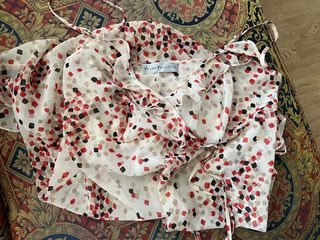 Vestido estampado flores talla M