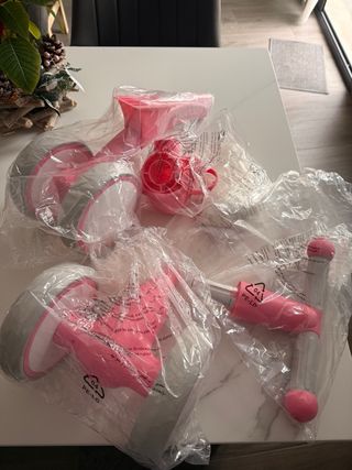 Bicicleta de equilibrio rosa UMATOLL