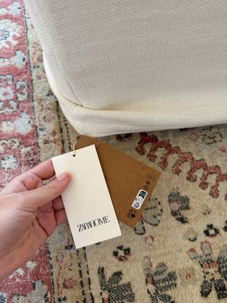 Mesa auxiliar Zara Home Lino Beige