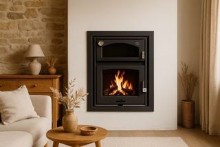 Estufa Insertable de leña Aston con Horno MAD2009