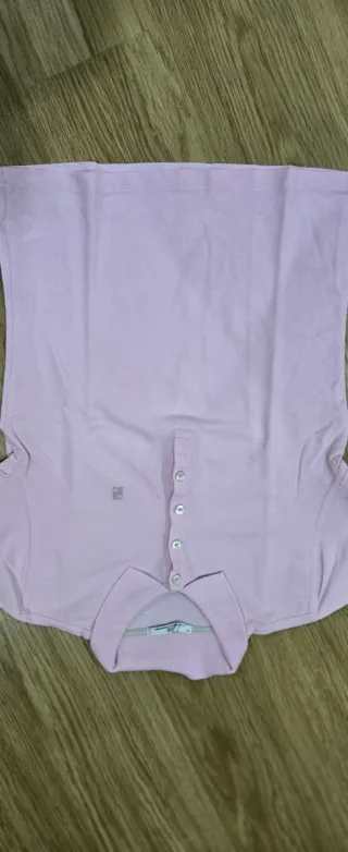 Polo Carolina Herrera rosa mujer manga corta