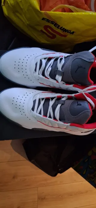 Scarpe Jordan Uomo Bianche Rosse