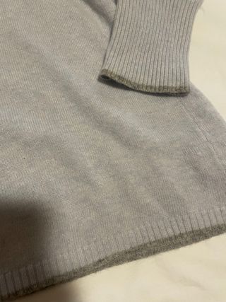 Suéter Paradigma Lana Gris Azul