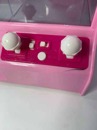 Máquina Arcade Rosa para Niños con Gancho