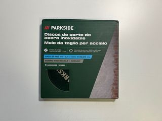 Parkside Discos Corte Acero Inoxidable 180mm