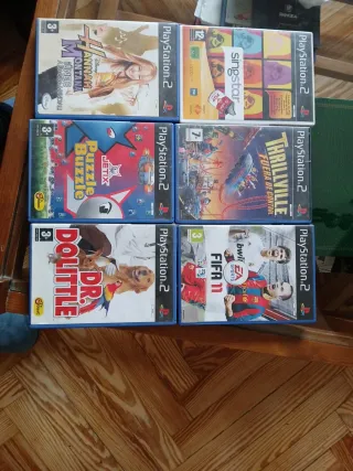 Lote 6 Juegos PlayStation 2