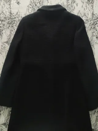 Abrigo Tintoretto Negro Mujer